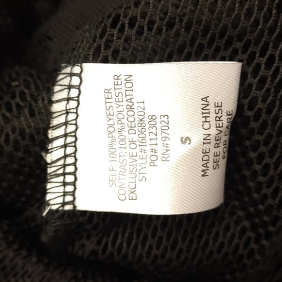 NWT, Miken Swim Black Palm Tree Crochet Cover-up Pants - Picture 13 of 13